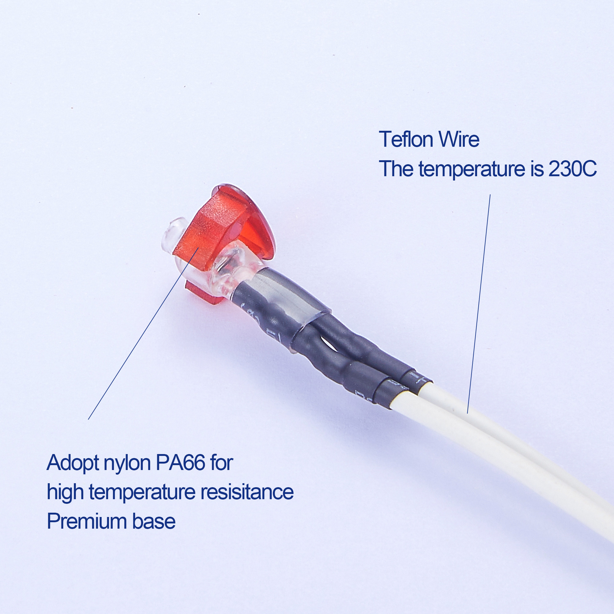KEMA-KEUR Approved 10mm LED Indicator Light 230V 250V AC Signal Lamp for Europe Control Panel Pilot Light