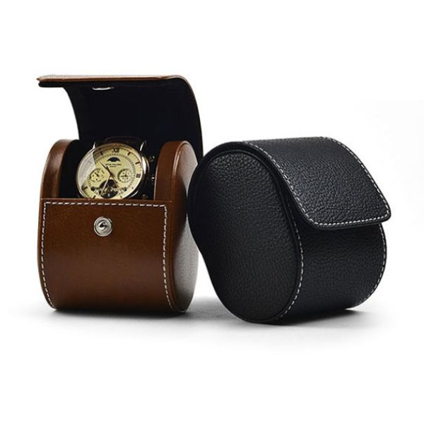 SGS Personalised Leather Travel Jewellery Box With Drawers Contemporary Design
