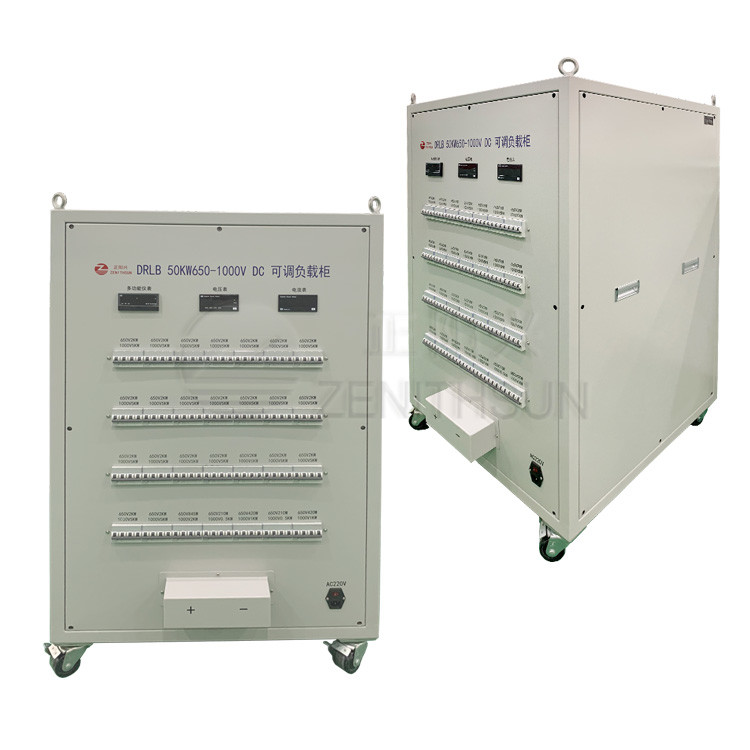 шкаф банка активной нагрузки банка балластной нагрузки DC 50kW 650V-1000V портативный переменный
