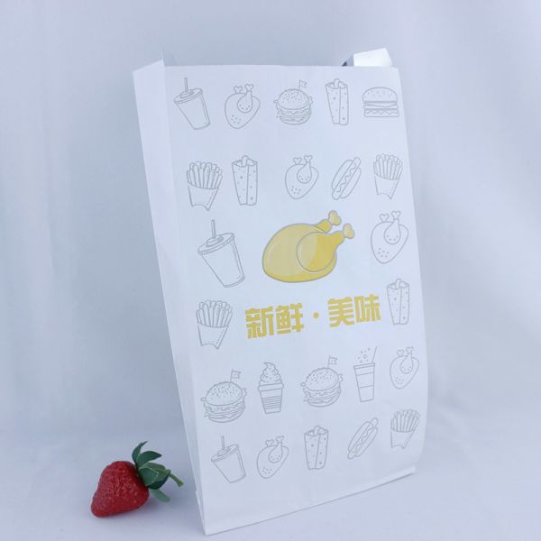 Бумажные пакеты, обтянутые алюминиевой фольгой, печатаемые одноразовые упаковки для горячей куриной пищи
