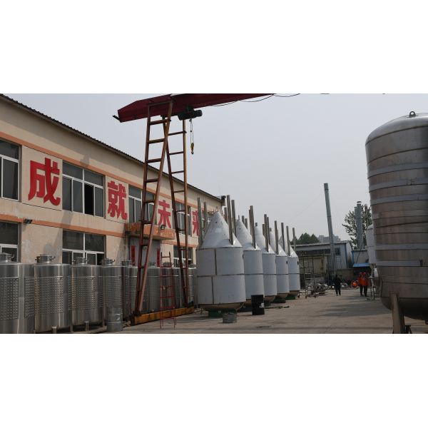 SS304 50L - 30000L Beer Fermenting Equipment , Conical Fermentation Tank