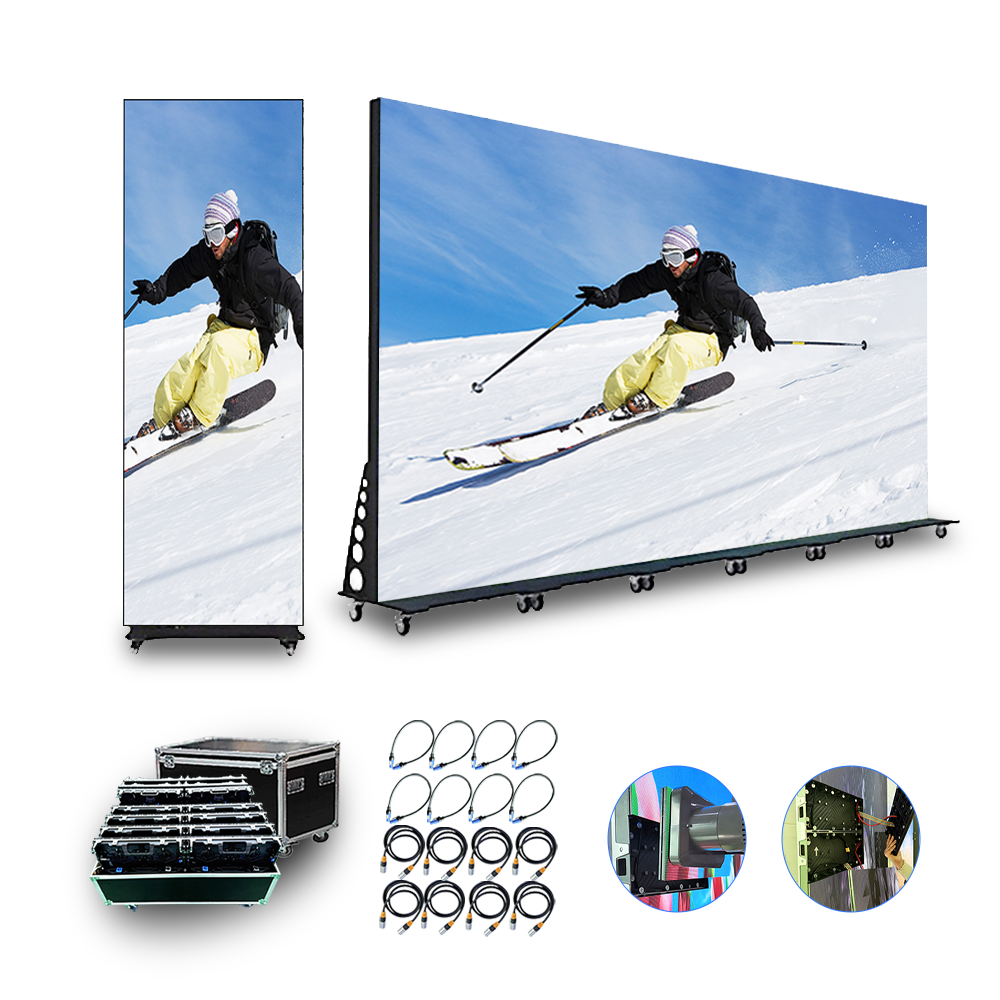 P2.5 Foldable LED poster screen LED Poster Display