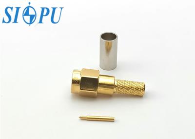 SMA Straight Male RF Coaxial Connector – For RG142/U Cable and 5# Wire Interface