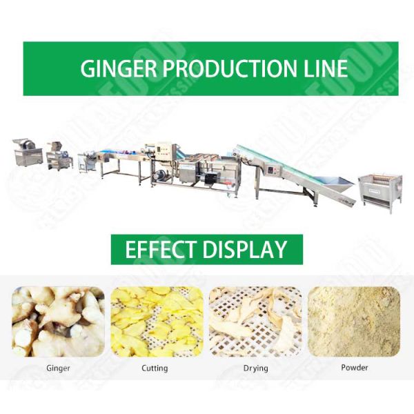 Low cost garlic ginger processing line powder production line onion drying milling machine