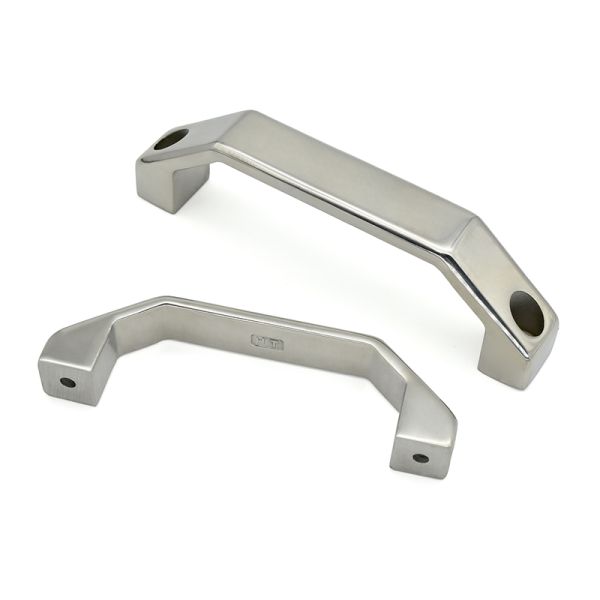 Stainless Steel Handle U Shaped Cabinet Pull External Hole / Internal Thread Handle