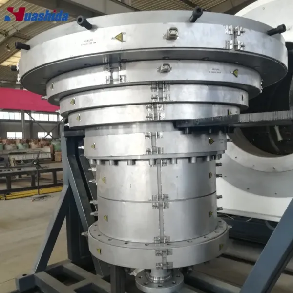 Single-Screw Extruder PU Foam Insulated Pipe Production Line with 110-2200mm HDPE Casing and Vacuum Calibration