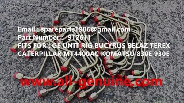 912611 U BRAKE TUBE KOMATSU GE TEREX UNIT RIG BUCYRUS  MT4400AC MT5500 MT3600 NTE240 NTE260 NHL DUMP TRUCK HAULER MINING