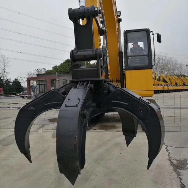 Hydraulic Orange Peel Grab, Excavator Wood Cutting Grapple Bucket Grapple Wholesale