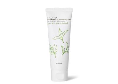 Organic Green Tea Foaming Cleansing Gel For Skin Refreshed / Balanced