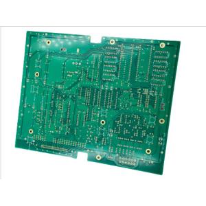 Tamanho amarelo do furo do mínimo da placa de circuito impresso Multilayer 0.2mm da máscara da solda