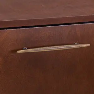 Commercial Wooden Corner Liquor Cabinet Counter For Alcohol Wine Display