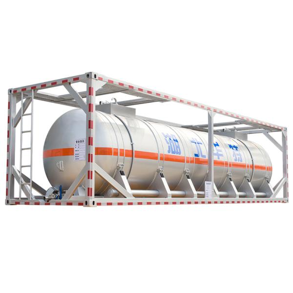 Nitric Acid 98 Industrial ISO Tank Container 30FT 28000 liters High Capacity