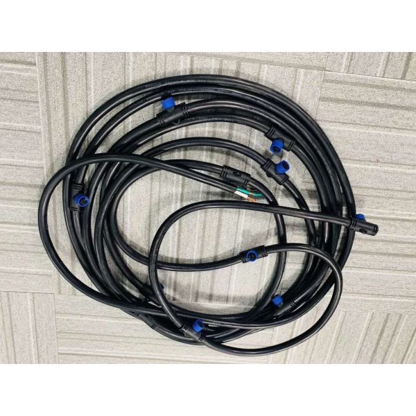 СИД растет света шнур питания & шнур питания последовательного подключения 10АВГ СДЖТ СДЖТВ соединителей