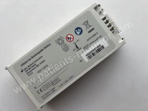 Zoll R Series E Series Defibrillator Lithium Ion Rechargeable Battery 8019-0535-01 10.8V, 5.8Ah, 63Wh