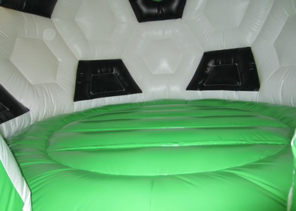 Casa inflável infantil PVC à prova d'água / Castelo inflável clássico de futebol inflável