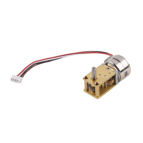 Motor de 15 mm + caixa de engrenagens worm motor passo-a-passo para impressão 3D, robótica, aplicações sensíveis