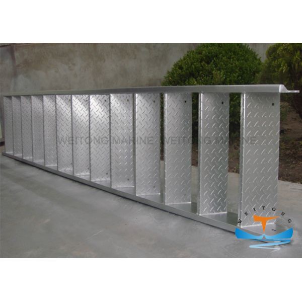 Cargo Hold Bulwark Ladder Aluminum Light Weight Large Safety Factor 1100x1340mm
