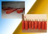 cilindro de 70L FM200 para la red del tubo 5.6Mpa, acero de alta resistencia/aleación de aluminio