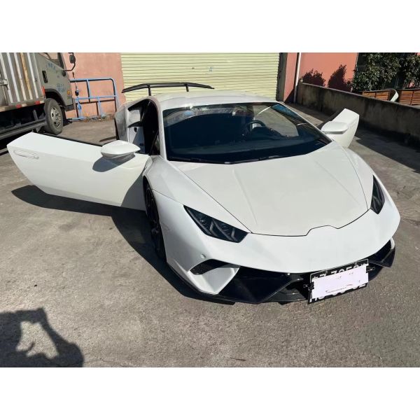 Para Lamborghini LP580 LP610 Kit de carrocería de fibra de carbono LP580 LP610 Modernizado al estilo LP640 Frente y trasero Bumper Spoiler Hood