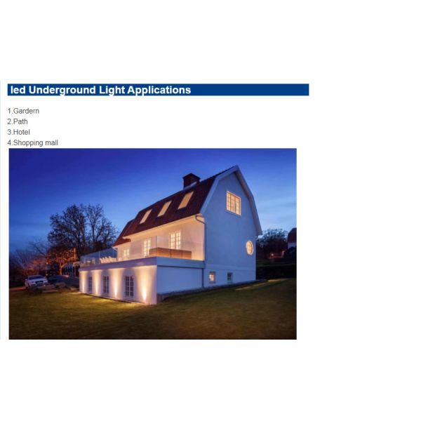 Anti Glare DC24V COB 5W LED Underground Lights