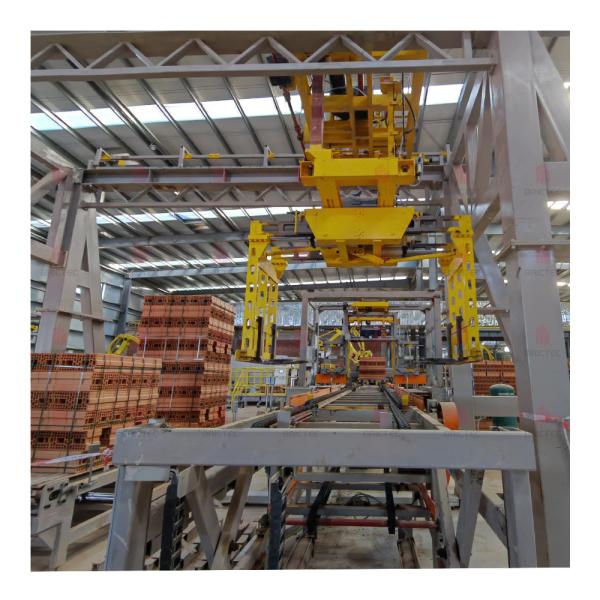 High-Speed Brick Packaging Line -Moisture-Proof Film Wrapping
