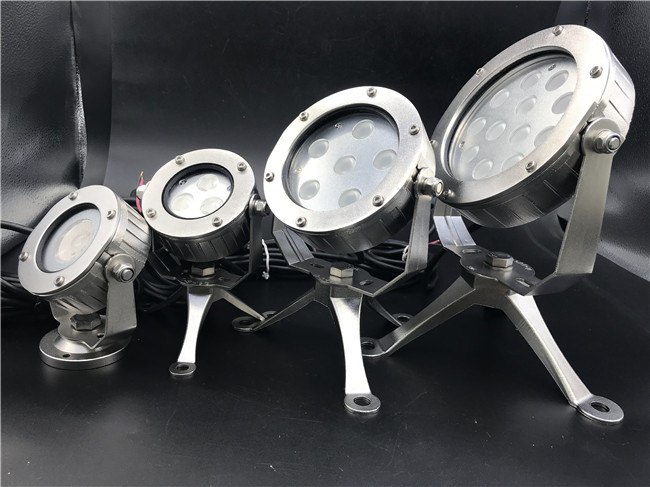 света СИД наивысшей мощности Кри 24В 36В подводные с силовым кабелем 4 проводов