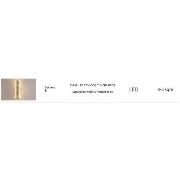 Simple Black Living Room Back Wall LED Wall Lamp Design Sense Best-selling Bedroom Bedside Acrylic Led Wall Lights