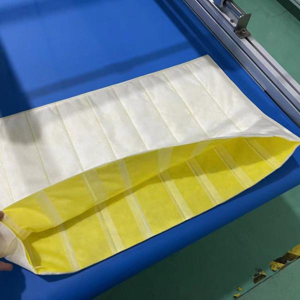 Full-automatic Ultrasonic Medium-effect Air Filter Bag Machine.0.6Mpa