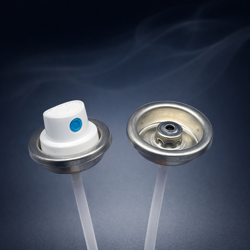 Commercial Female Paint Spray Valve with Double-Orifice Stem Design