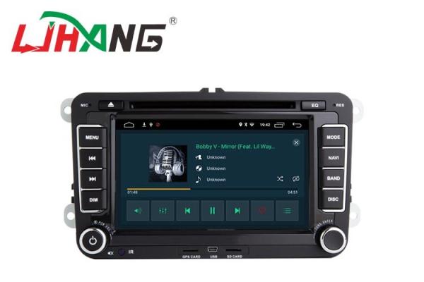 HD 1024*600 Volkswagen DVD Player With Reversing Camera BT WIFI AM FM