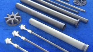 si3n4 Silicon Nitride Ceramic Integrated Heater Protection Tube In Aluminum Industry
