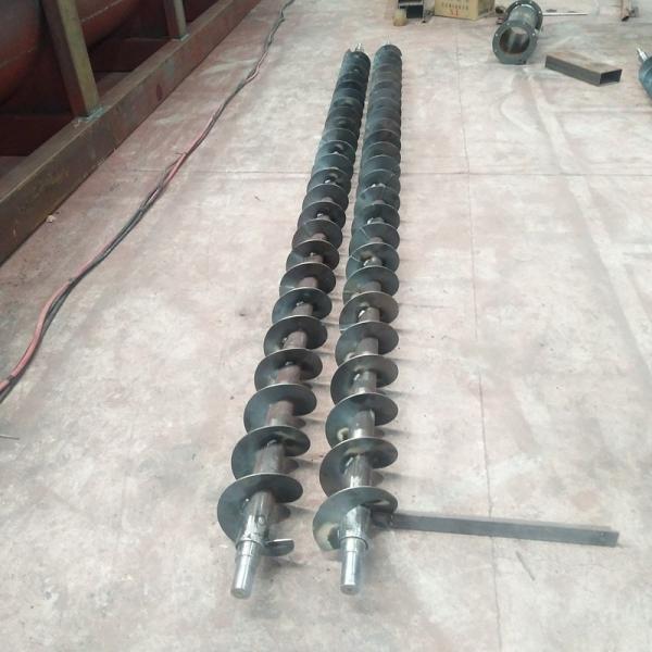 Fire Resistant Flexible Screw Auger Long Lasting Screw Conveyor Shaft Assembly For Manufacturing Plant