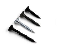 O Drywall preto do fosfato parafusa a linha fina 3.5*25mm da linha grosseira a placa de gipsita que de Tornillos parafusa a placa de gesso Parafusos M