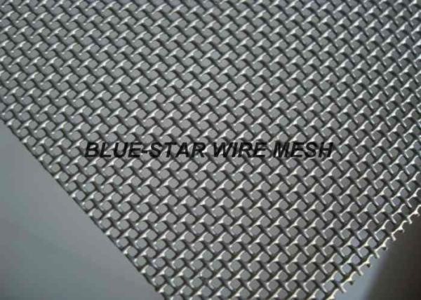 Durable Stainless Steel Woven Wire Mesh Security Window Screen 10 / 11 / 12 / 14 / 16  Mesh