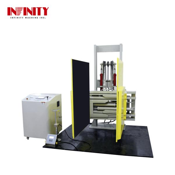 ASTM ISTA Packaging Carton Clamp Testing Equipment Compression Horizontal Clamping Tester Machine