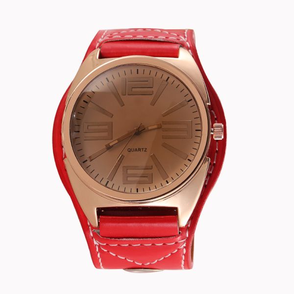 Customized fashion  wrist  watch with  leather band ,women's wrist watch ,OEM Ladies Wrist watch  with Date