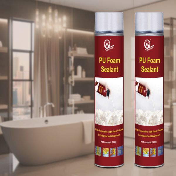 Expanding Mounting Poliuretano Gap Filling Spray White Urethane Pu Foam Insulation