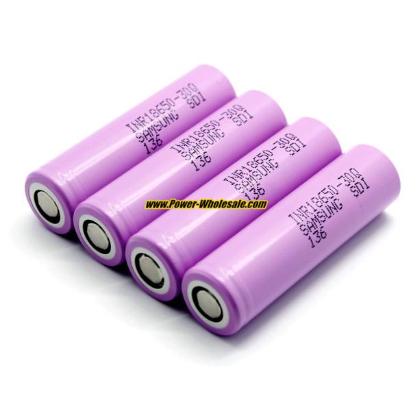 Samsung INR18650-30Q 3000mAh 3.7V 15A Discharge Li-ion Rechargeable Battery for Battery Pack, eCig Mods