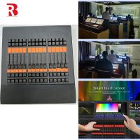 Système de commande DMX de scène durable Intuitif Fader Dmx Commandeur de lumière sans fil 20000Hrs