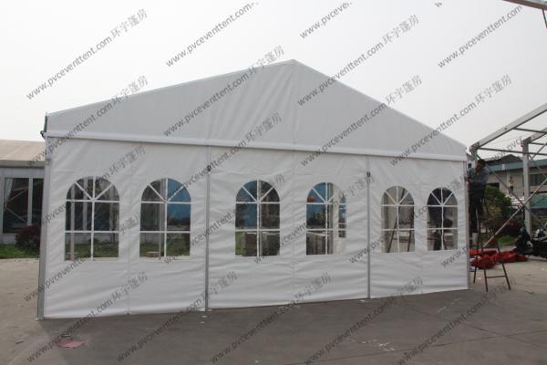 Waterproof Outdoor Show PVC Tents Aluminum Frame With Windows