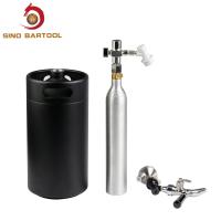 robinet de Mini Keg Sodastream Bottle Dispense de serrure de boule de Vauum de l'acier inoxydable 5l