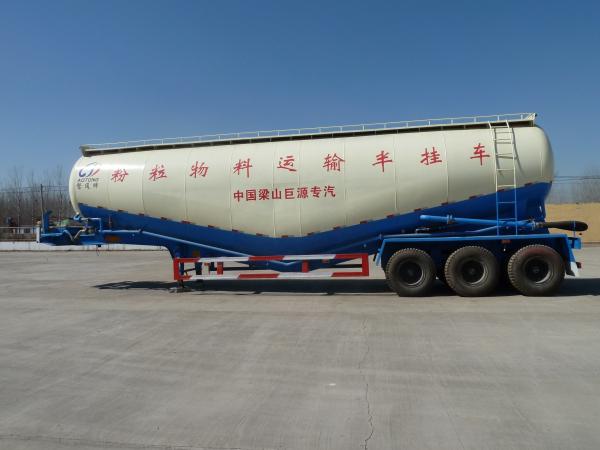 30-60CBM Semi-remolque de cimento a granel com 28 toneladas de engrenagem de pouso e carga útil máxima de 28000 kg