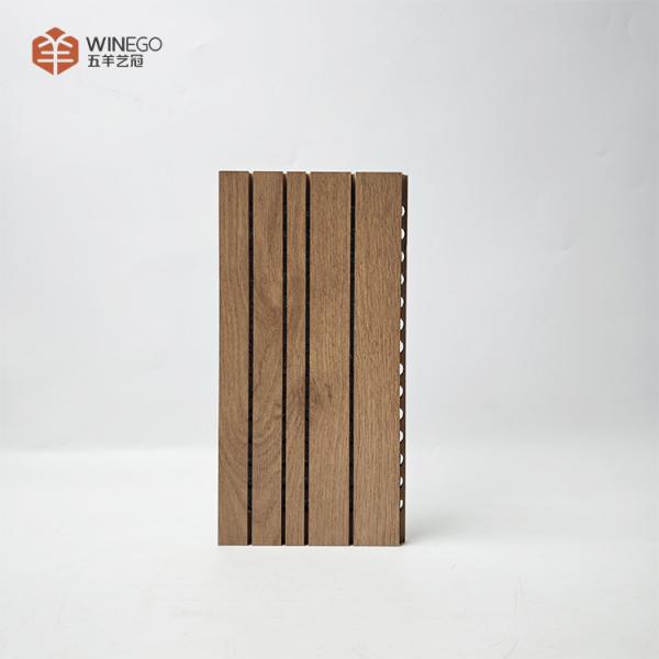 Modern Grooved Acoustic Panels With Different Color For Wall