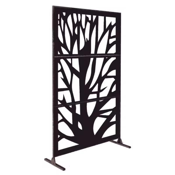 Weather Resistant Silver Aluminum Decorative Metal Screen Panels For Various Applications