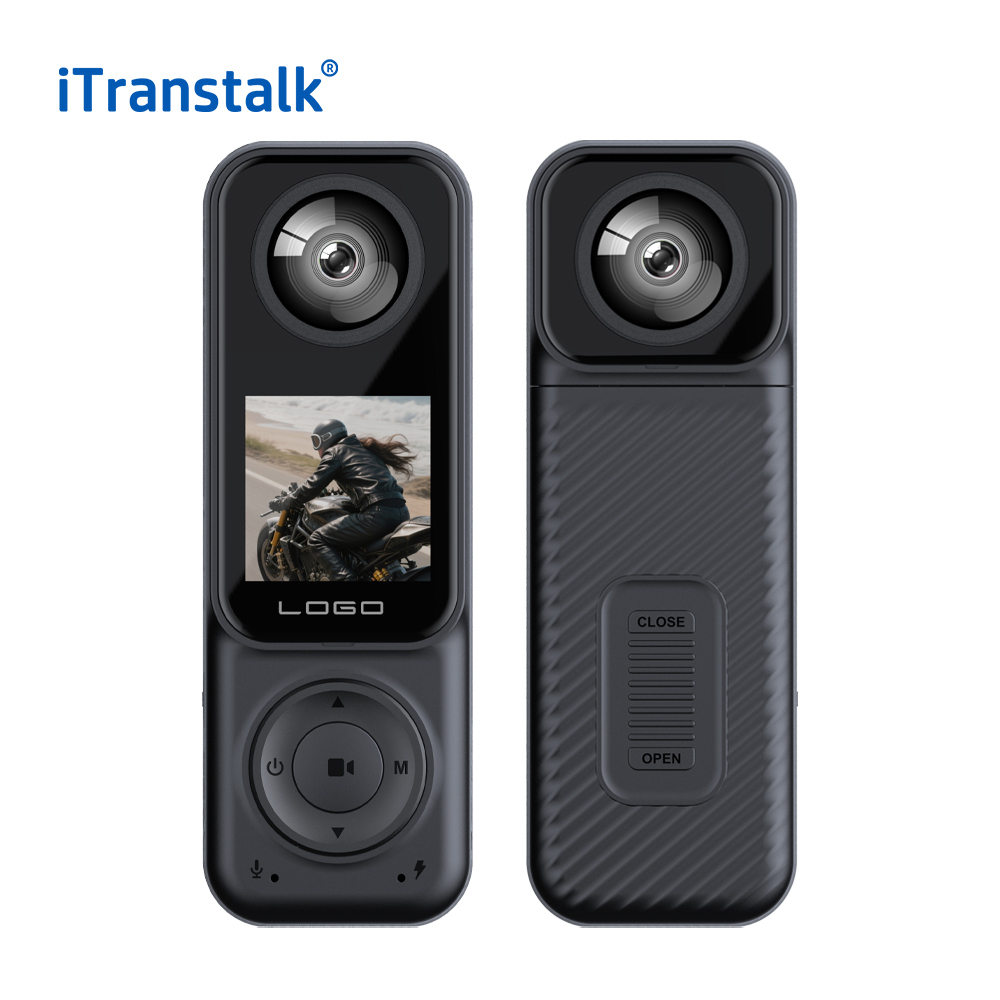 4K HD Smart Pocket Camera Infrared Night Vision Body Camera Clip Camcorder Audio