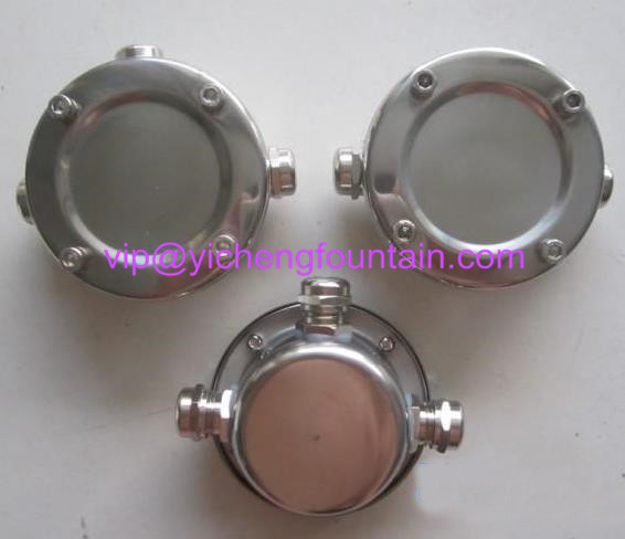 Waterproof IP68 Fully SS / Stainless Steel Junction Box With Different Sized Joints