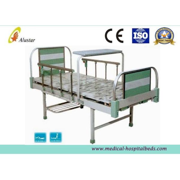 2 Crank Medical Hospital Beds Aluminum Alloy Frame Headboard With Shoes Holder (ALS-M222)
