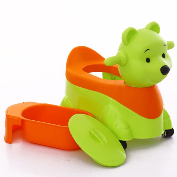 Toddler Seat Child Chair Handles Potty For Boys Girls Safe Plastic Training Toilet