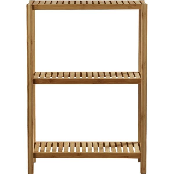 Professional 3 Tier Wooden Bathroom Shelves 31.5 H X 22.1 W X 10.25 D