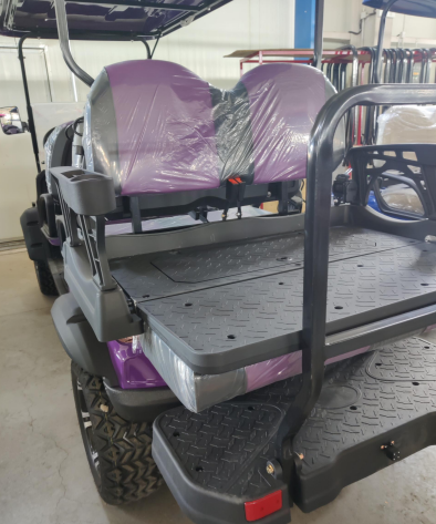 6 Seater 4 Wheel Golf Carts Scooter Electric 48V 100Ah Lithium Batteries Golf Cart